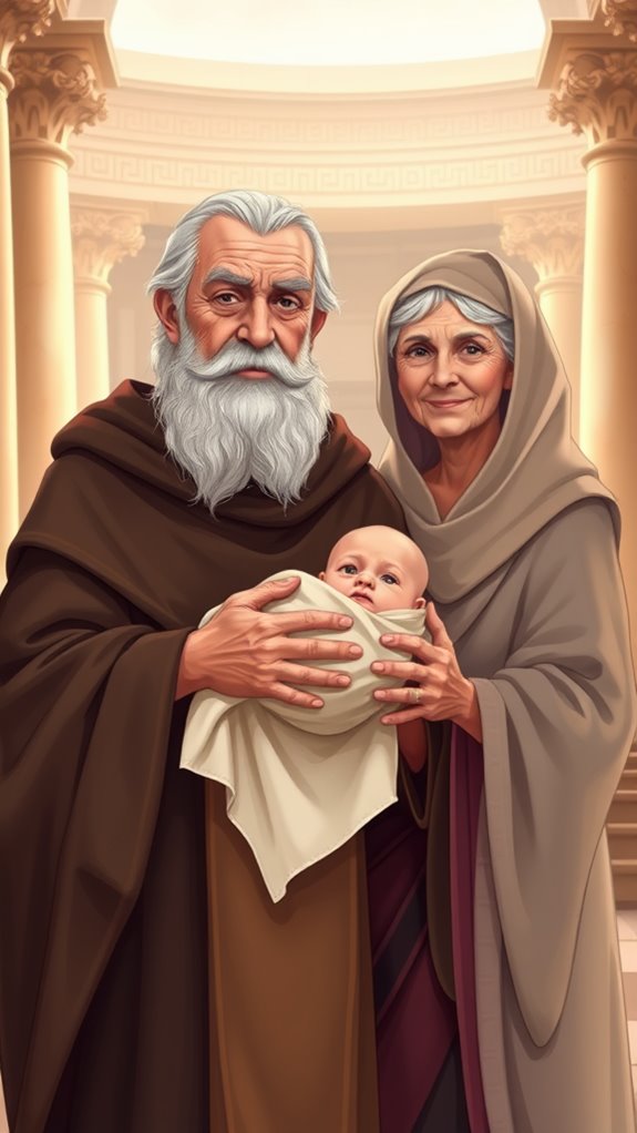 simeon and anna illustration
