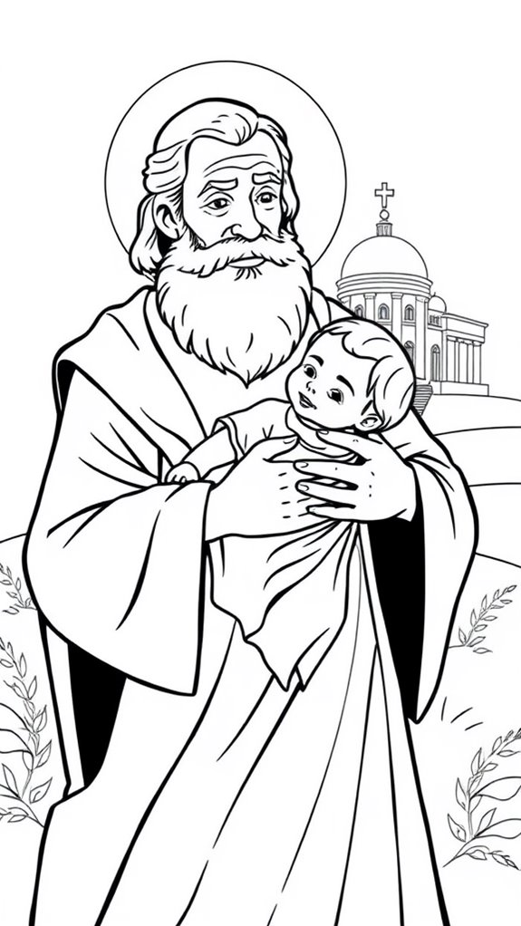 12 Simeon And Anna Coloring Pages - Printable & Free To Download ...