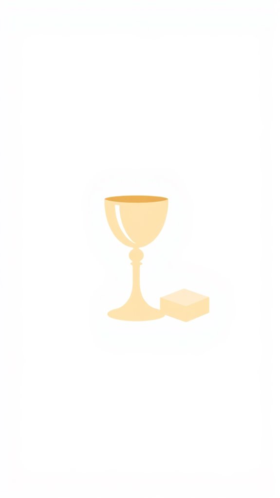 simple communion graphic design