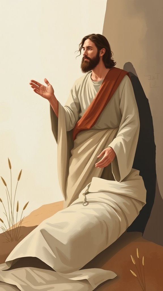 simple depiction of resurrection