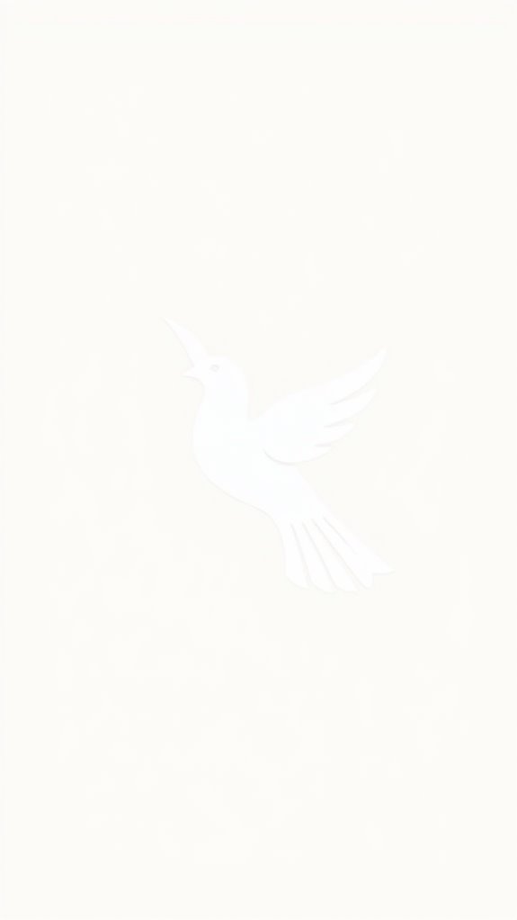 simple dove illustration design