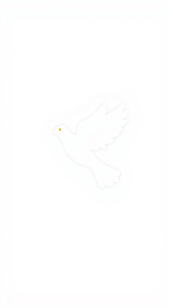 simple dove illustration design