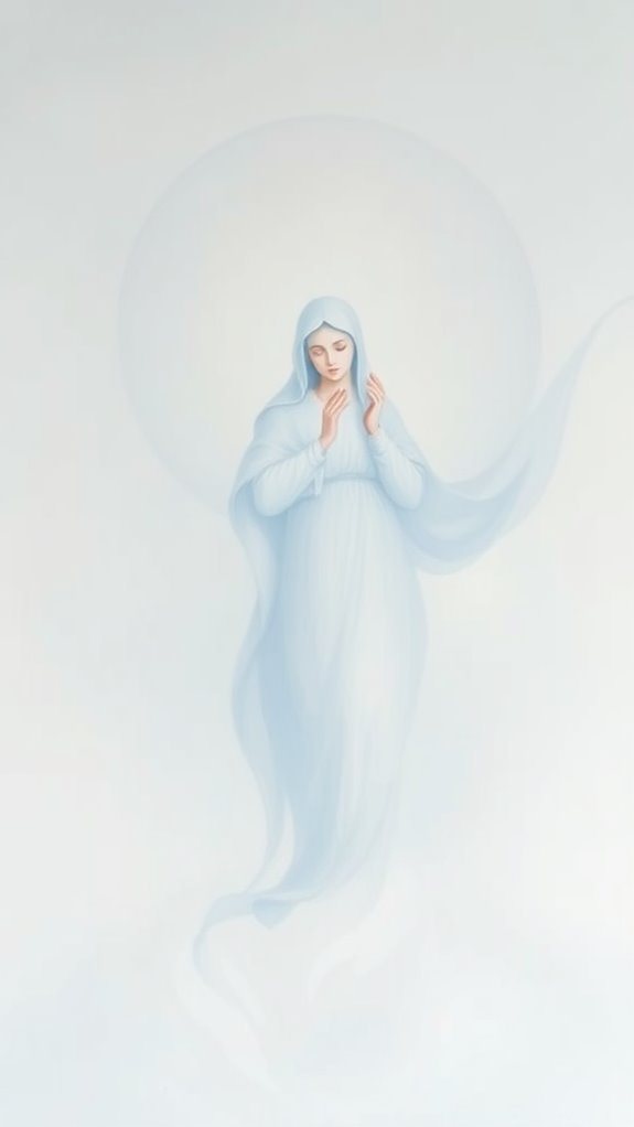 simple pure virgin mary