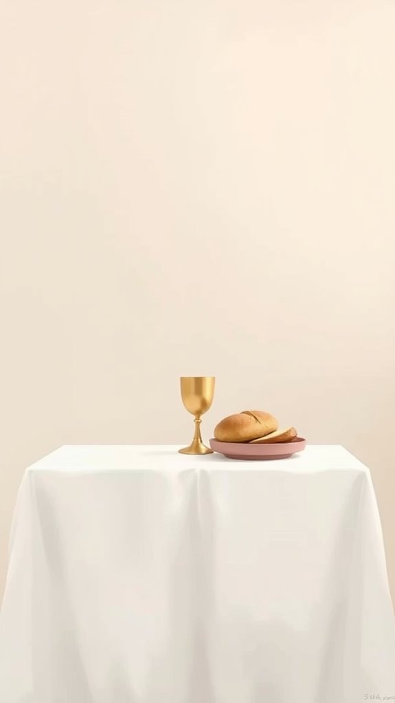 simple sacred eucharist art