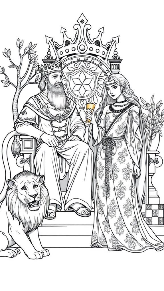 solomon and sheba artwork