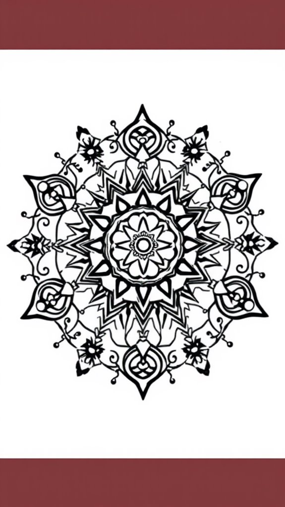 solomon s wisdom mandala coloring