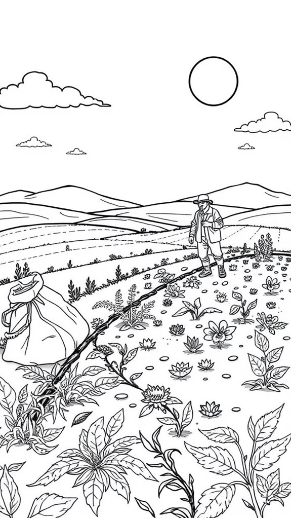 spiritual journey coloring activity