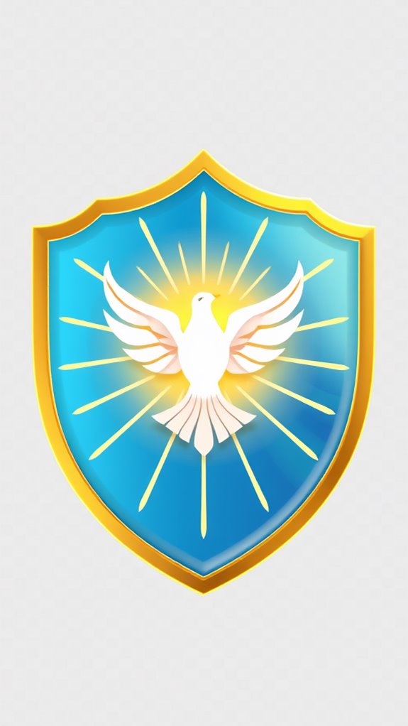 spiritual protection clipart design