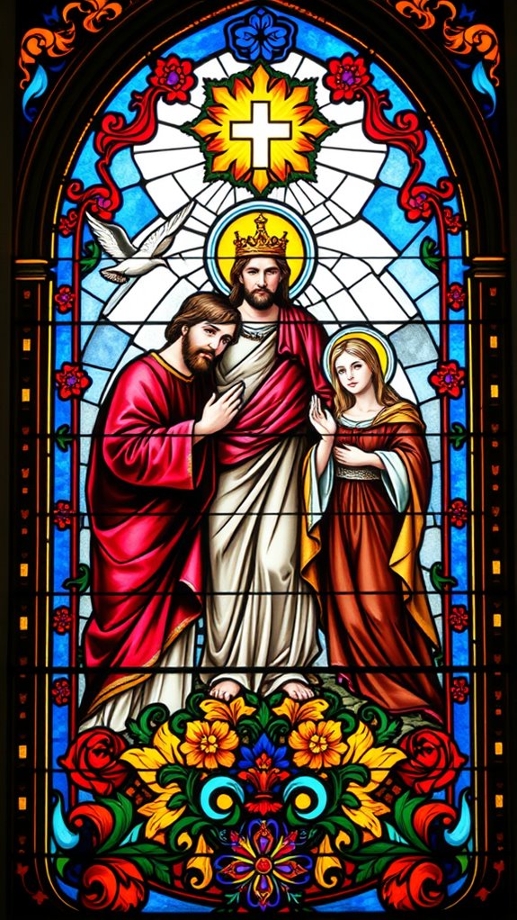 stunning stained glass window