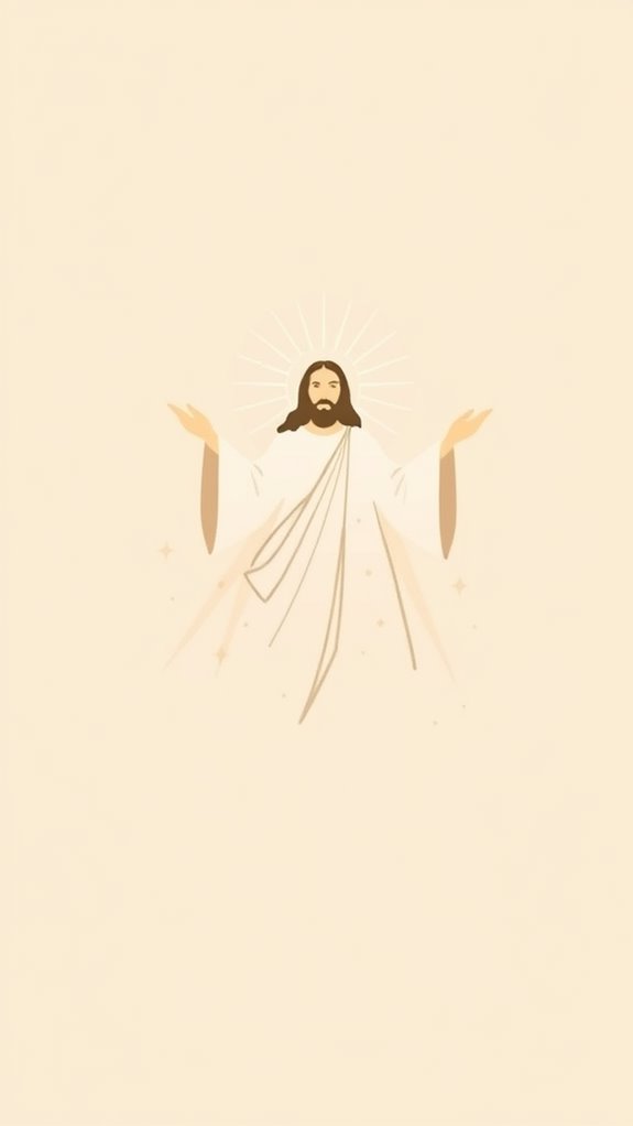 transfiguration of jesus depicted