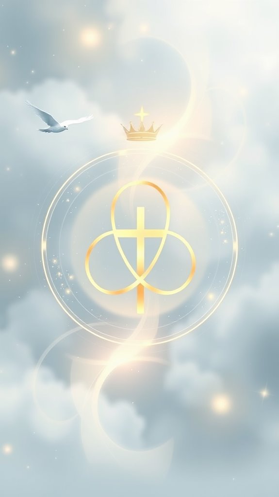 trinity symbolism background image