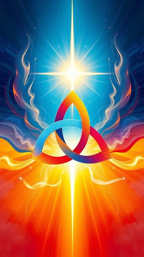 trinity symbolism bold design