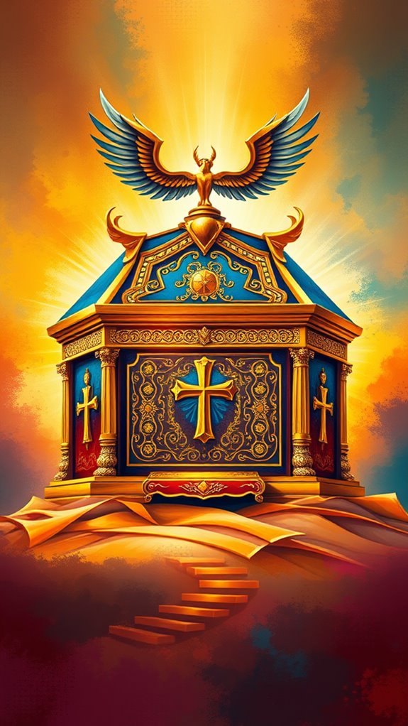 vibrant ark covenant illustration