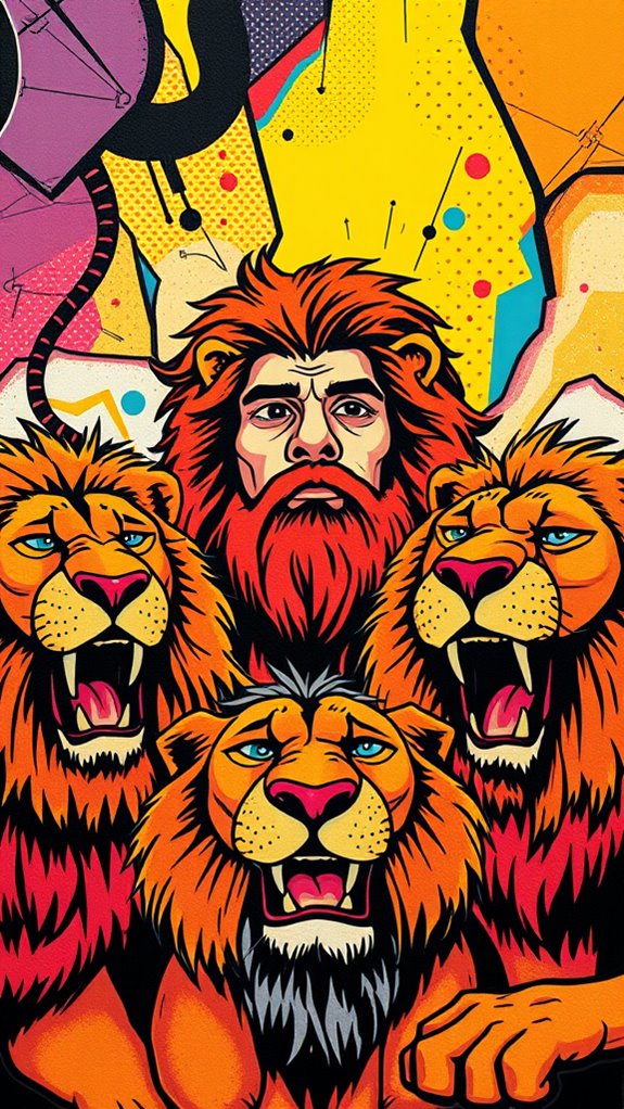vibrant daniel lion encounter