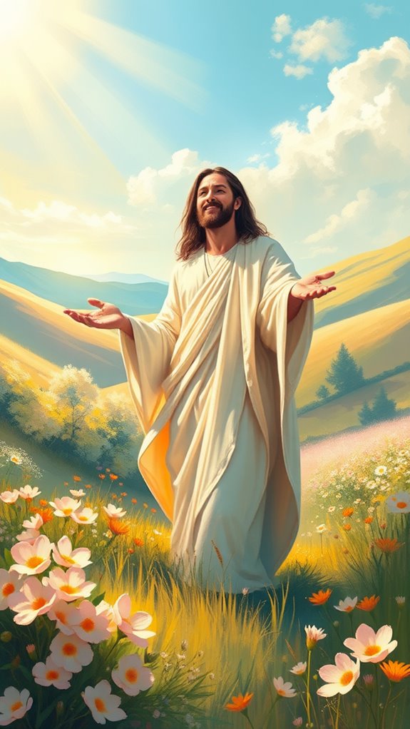 vibrant depiction of resurrection