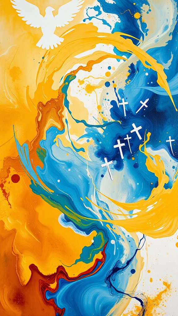 vibrant expression of resurrection