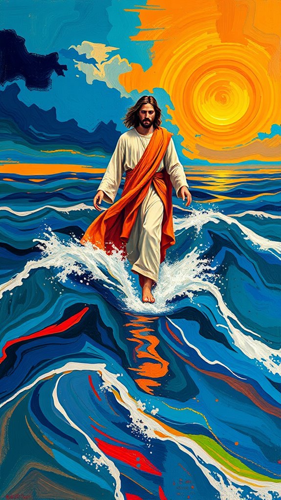 vibrant jesus water miracle