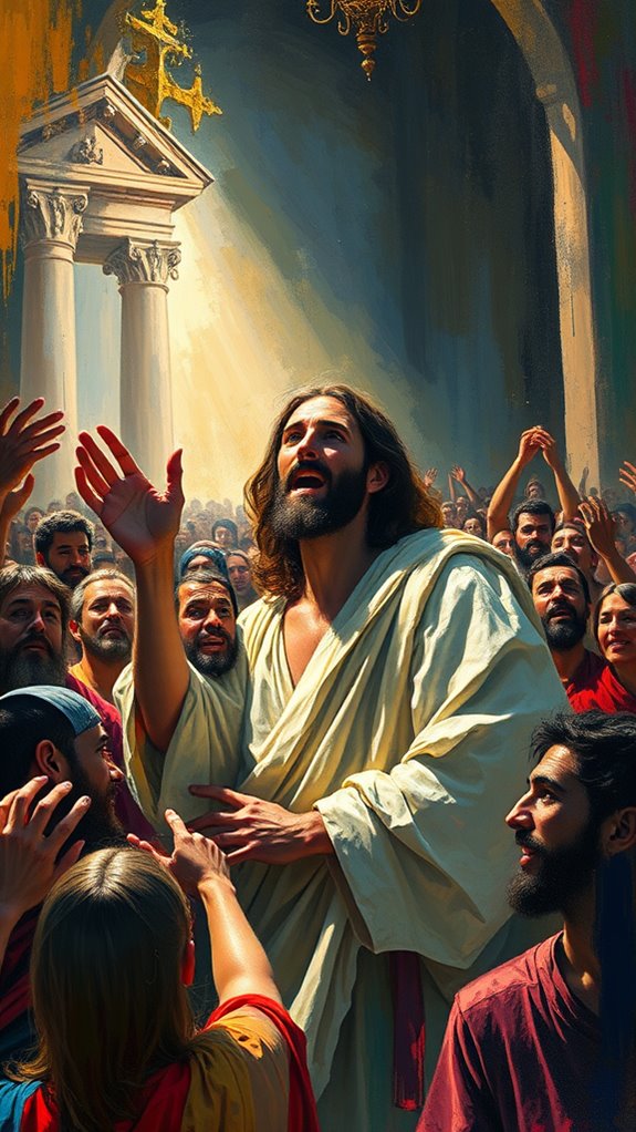 vibrant religious emotional artwork