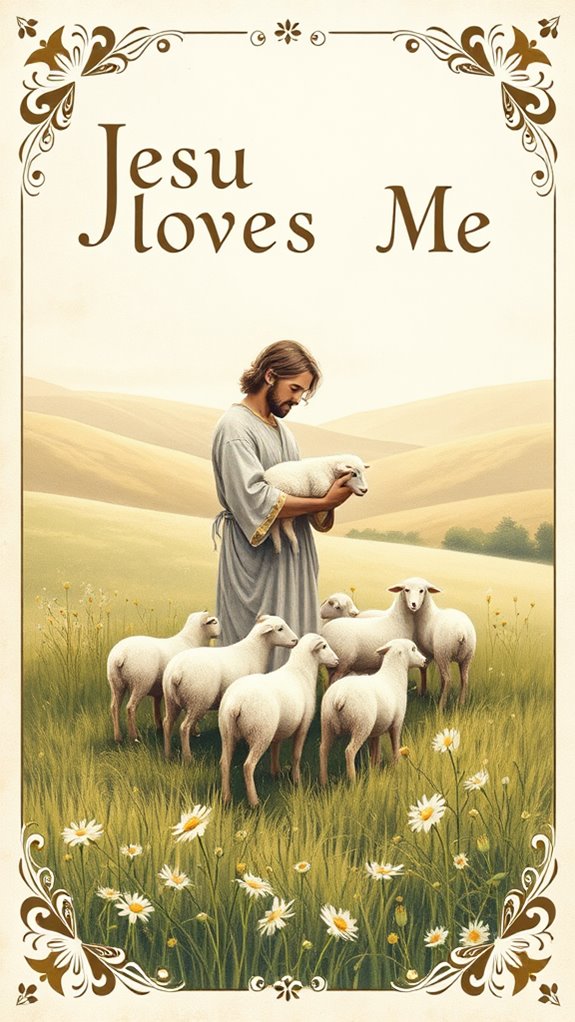 vintage jesus loves me