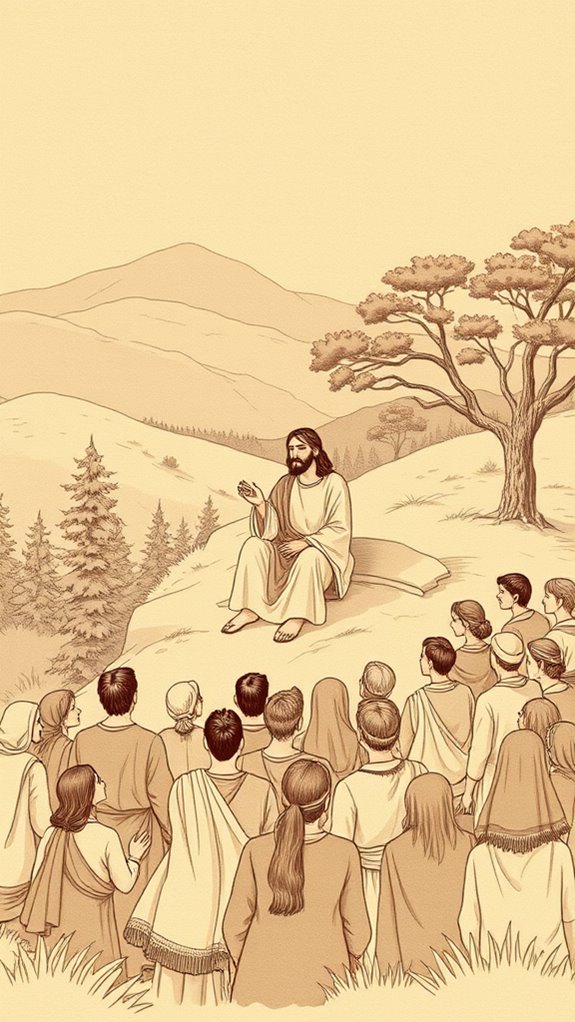 vintage sepia sermon illustration