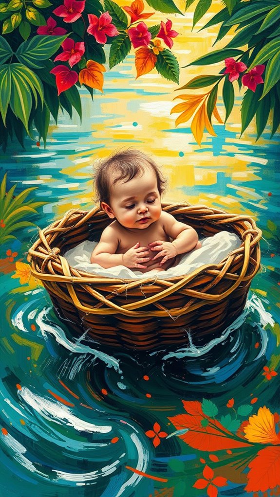 vivid depiction of moses