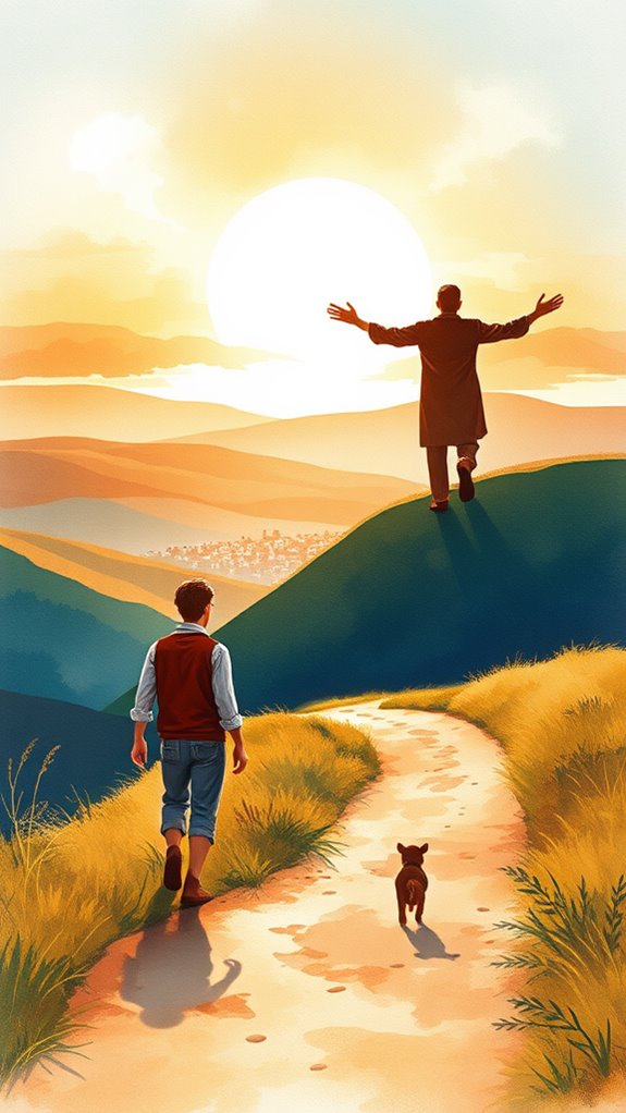 watercolor illustration of prodigal