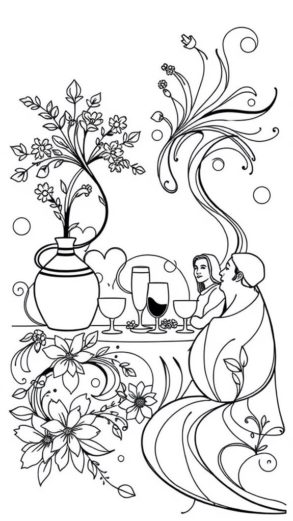 wedding at cana coloring