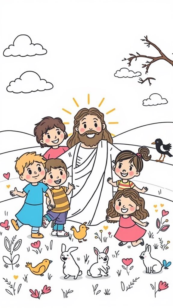 whimsical jesus loves me