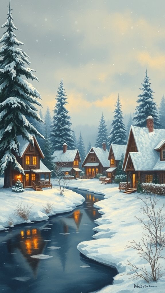 winter landscapes in impressionism