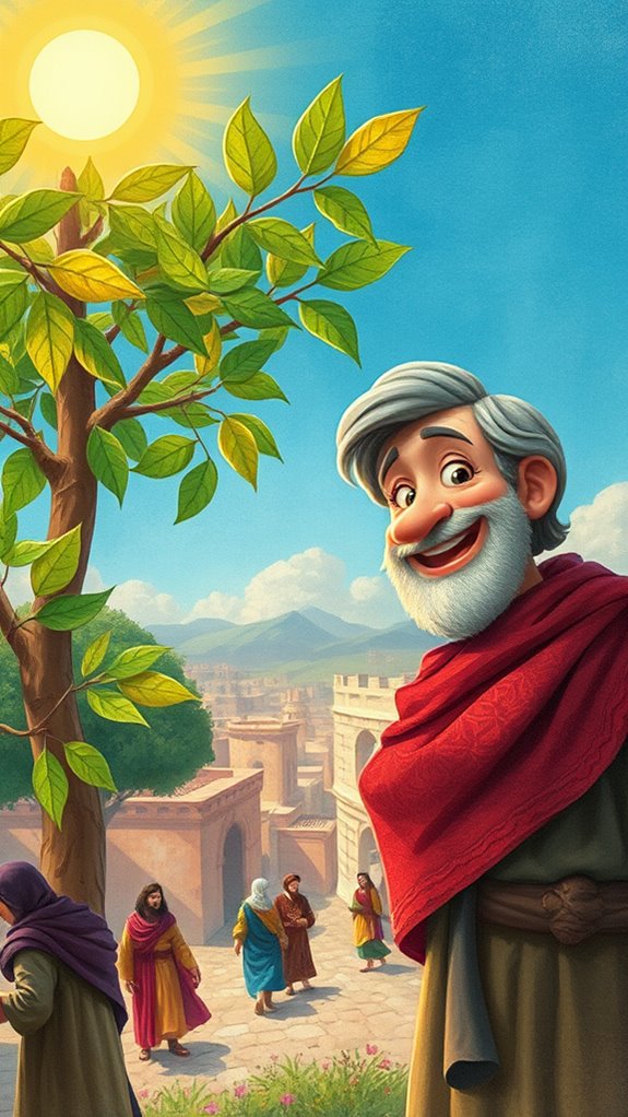 zacchaeus digital collage artwork