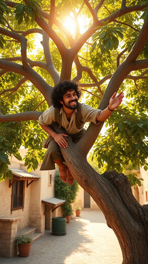 zacchaeus photorealistic art depiction