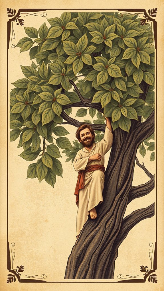 zacchaeus vintage poster artwork