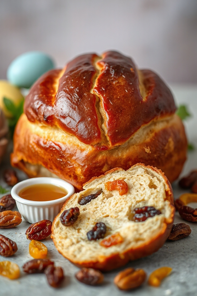 bake delicious jamaican easter bun