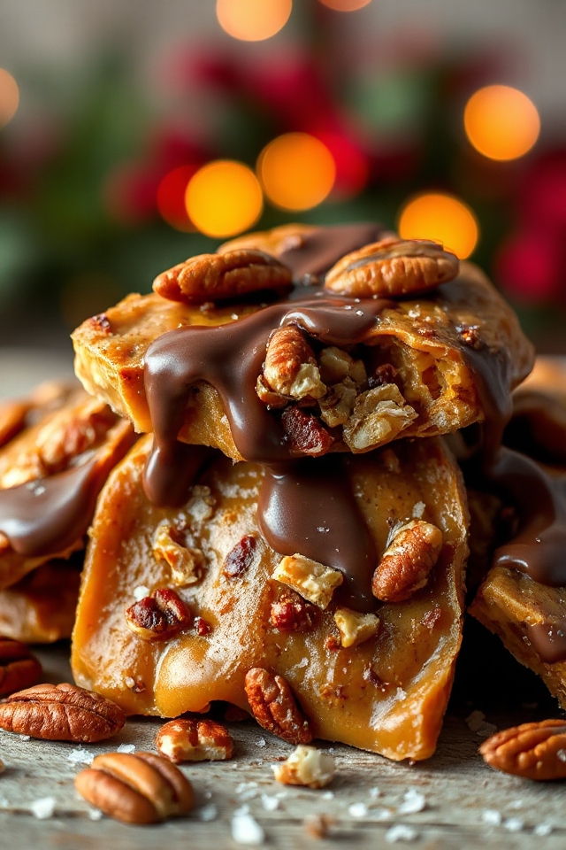 christmas pecan toffee recipe