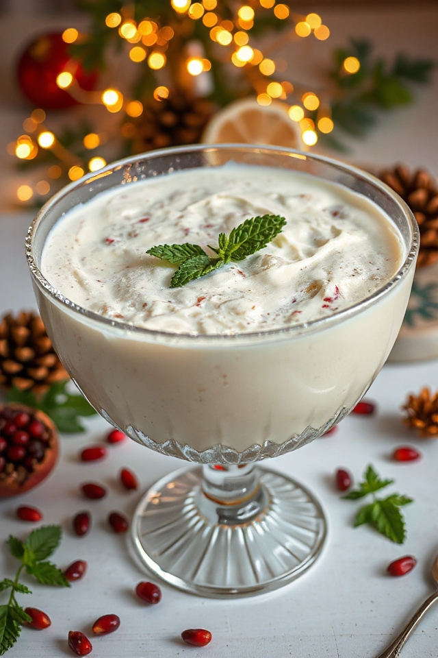creamy festive punch recipe