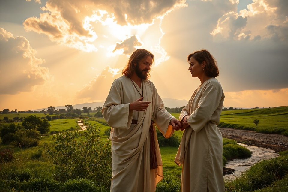 divine light healing moment