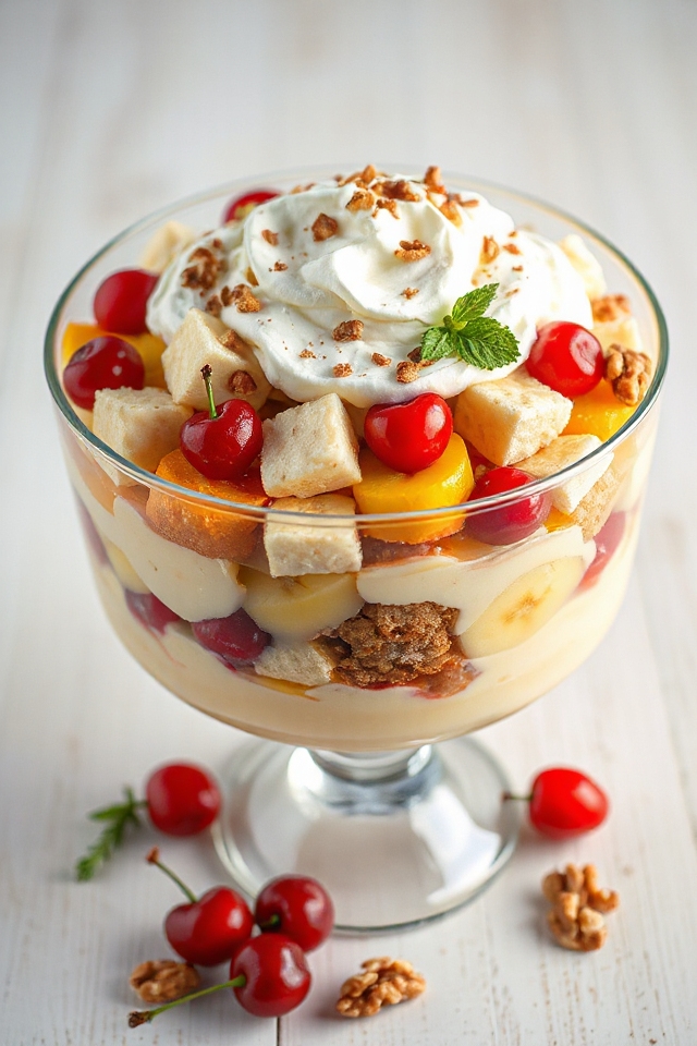 eggnog christmas trifle recipe