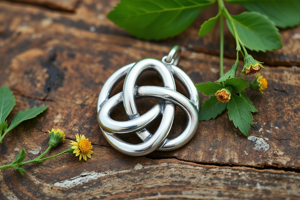 elegant trinity knot designs