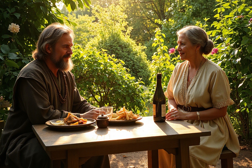 elijah and widow garden photo