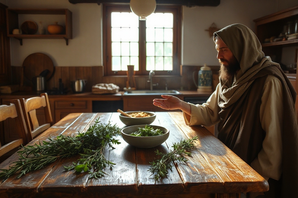 elijah and widow herbs