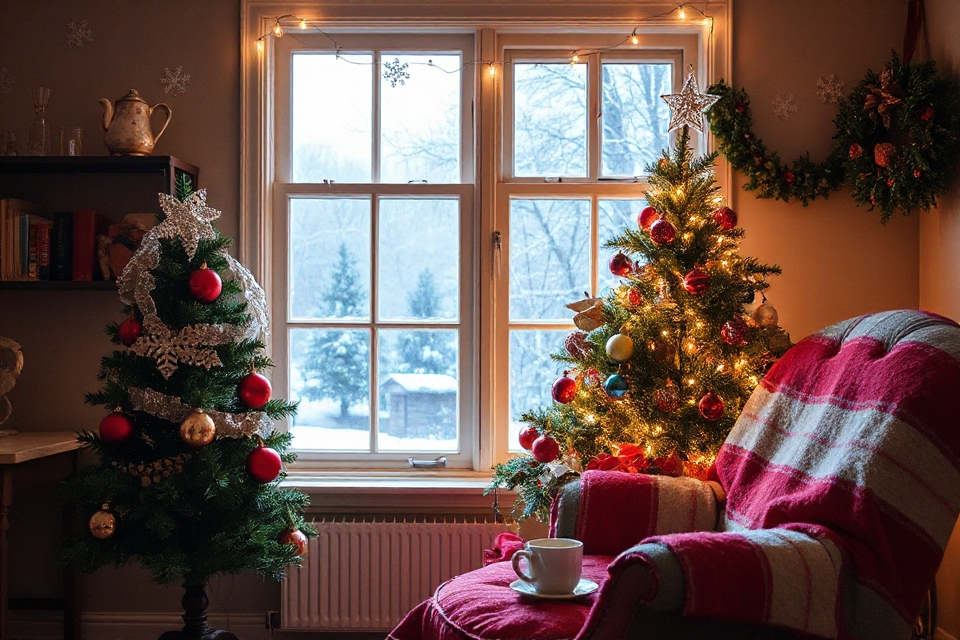 enchanting disney christmas scene