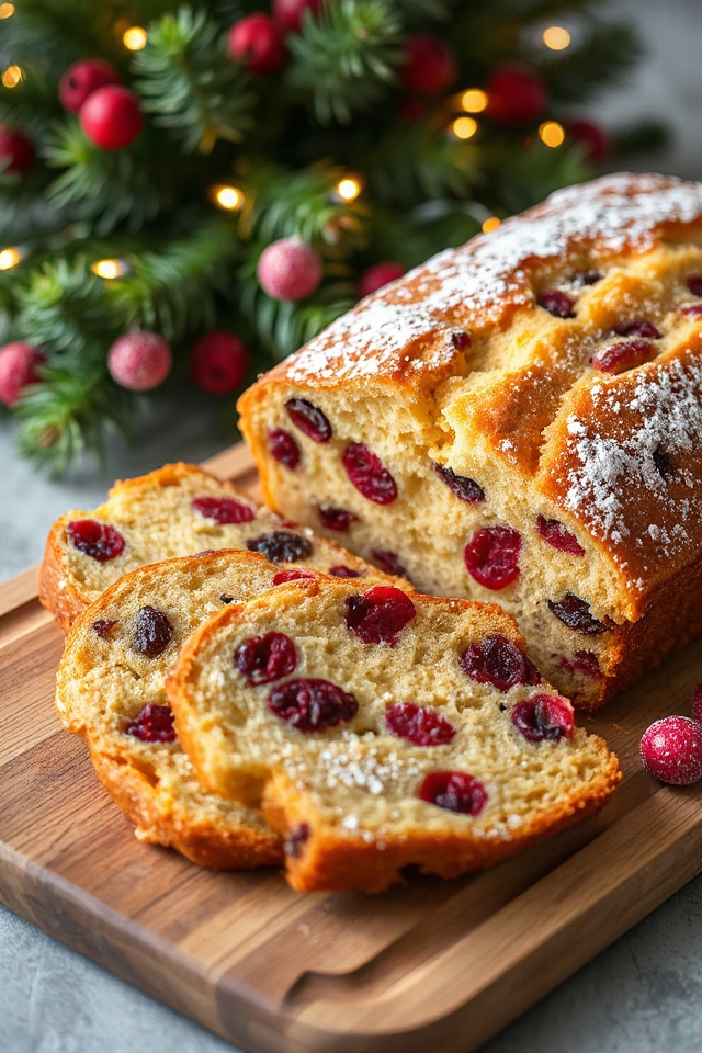 festive cranberry cake recipe