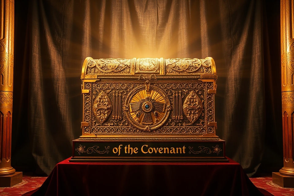 glowing ark of covenant
