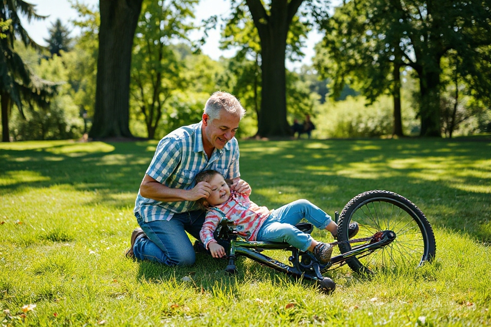 good samaritan helping child