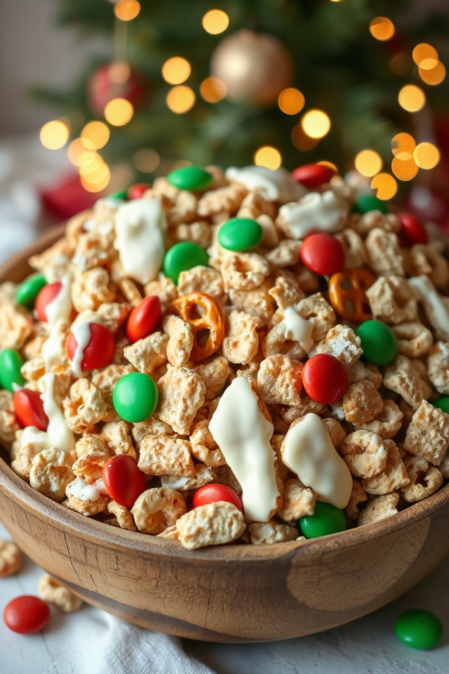 holiday snack mix recipe
