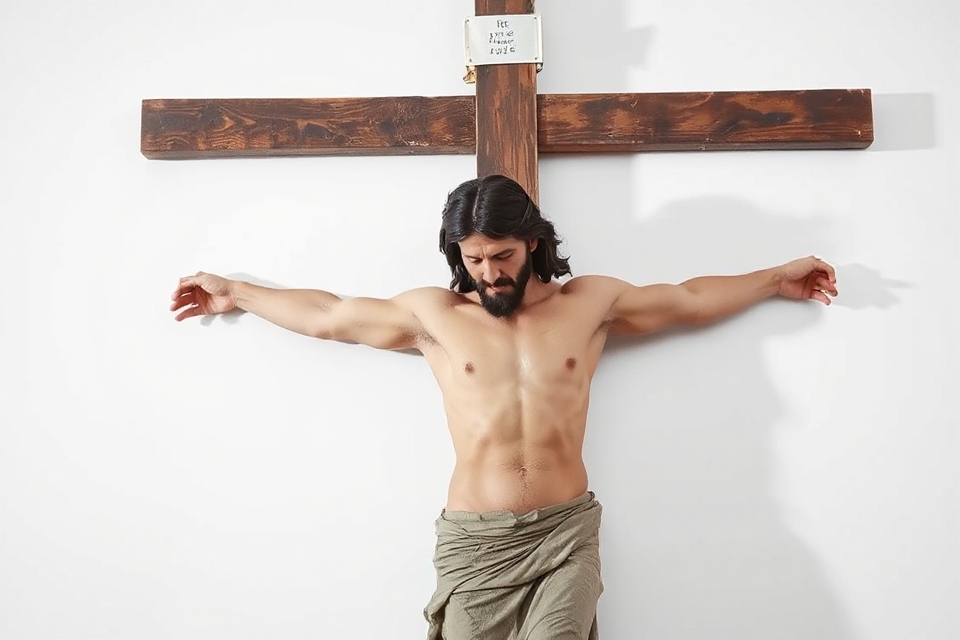 jesus cross minimalist photo