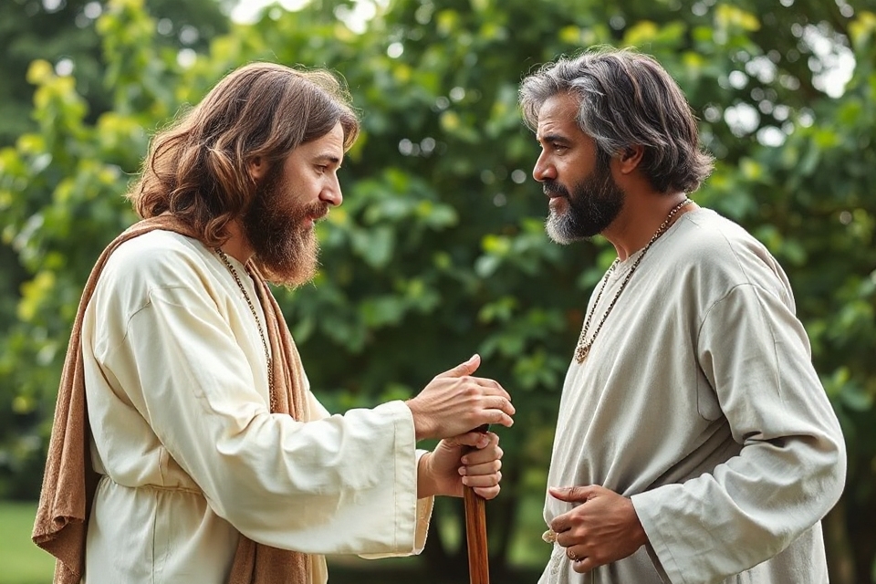 jesus heals blind man