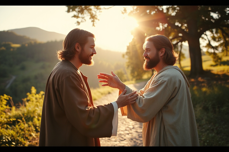 jesus heals blind man