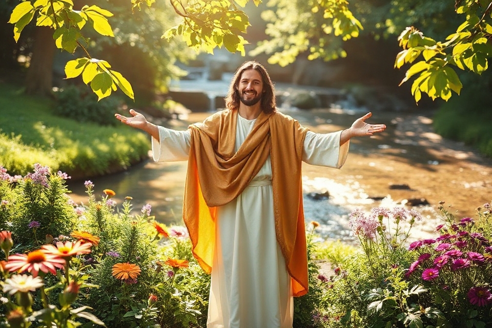 jesus in nature photography