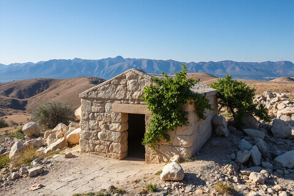 jesus tomb mountain view